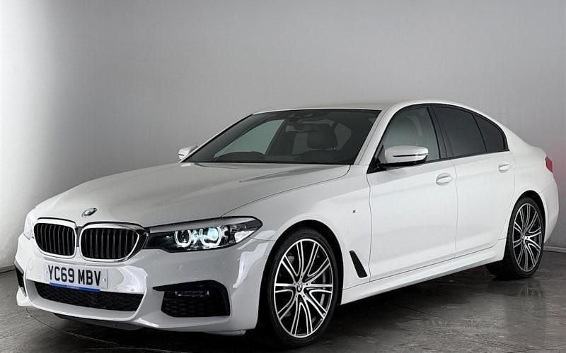 Used BMW 530 M Sport 265 HP (194 kW) 2019 White Sedan