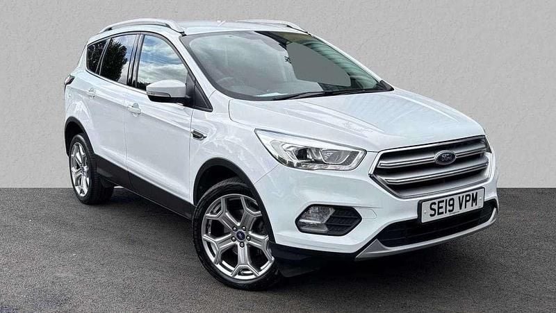 White Used 2019 Ford Kuga Titanium SUV | £13,360 (Good price) - Image 1/4