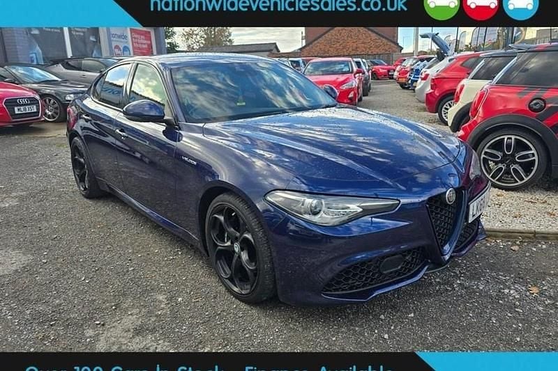 Blue Used 2018 Alfa Romeo Giulia Veloce Sedan | £14,638 (Fair price) - Image 1/1