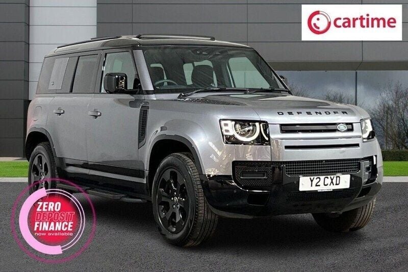 Grey Used 2024 Land Rover Defender SE Dynamic SUV | £68,990 (Expensive) - Image 1/3