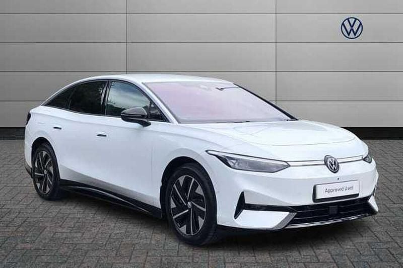 White New 2025 VW ID.7 Pro Sedan | £36,486 - Image 1/4