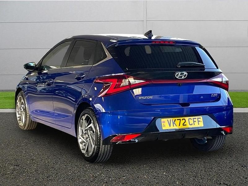 Used Hyundai i20 2022 Blue Hatchback