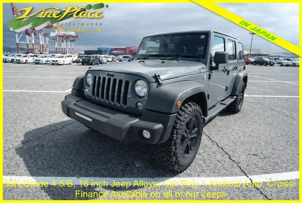 Used Jeep Wrangler 285 HP (209 kW) 2015 Grey SUV