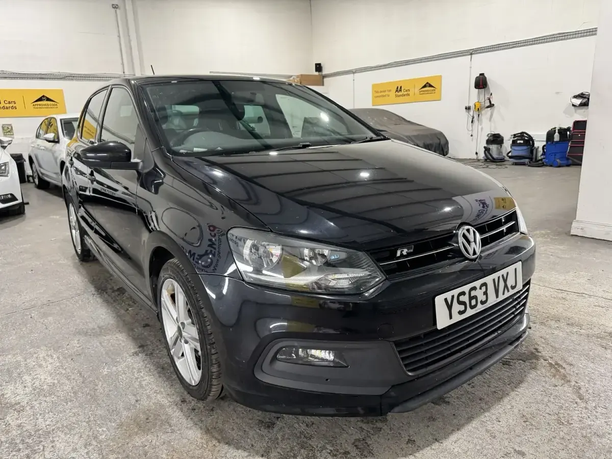 Used VW Polo R-line 2014 Black Hatchback