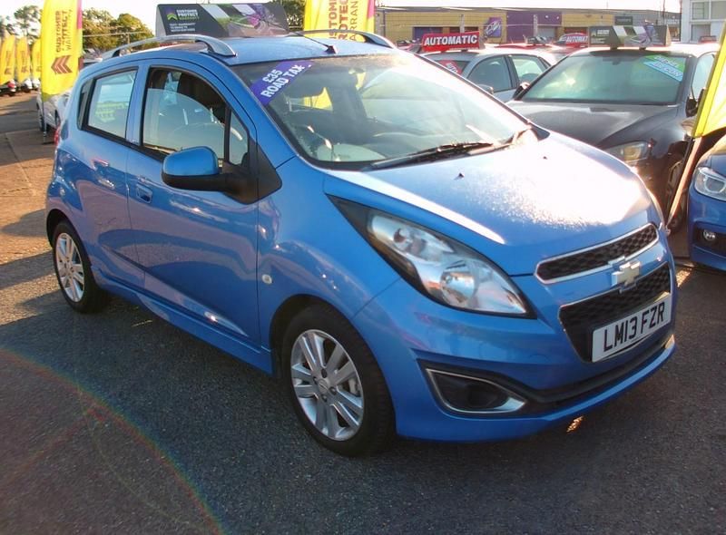 Blue Used 2013 Chevrolet Spark LTZ Hatchback | £2,995 (Fair price) - Image 1/4