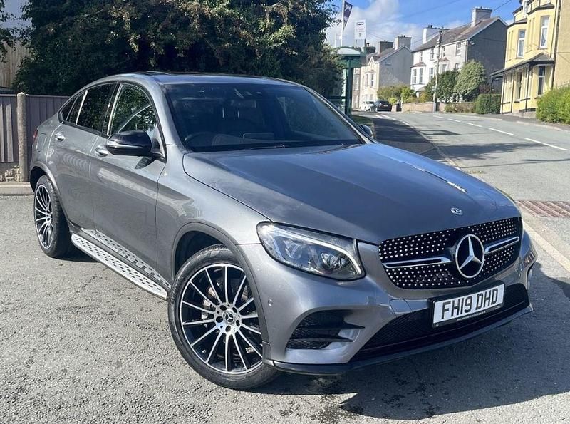 Selenite grey metallic Used 2019 Mercedes GLC250 AMG Line Premium Plus Coupe | £28,500 (A bit pricey) - Image 1/4