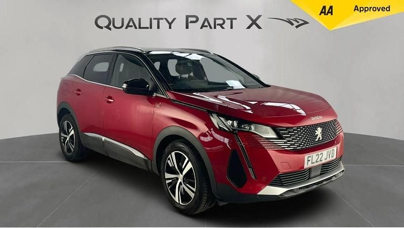 Used Peugeot 3008 GTi 131 HP (96 kW) 2022 Red Hatchback