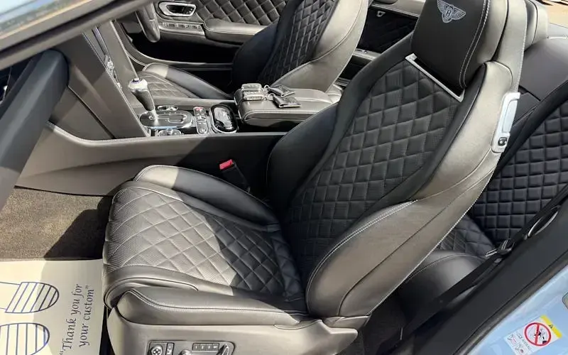 Used Bentley Continental GT Convertible Mulliner 529 HP (389 kW) 2016 Blue Cabriolet
