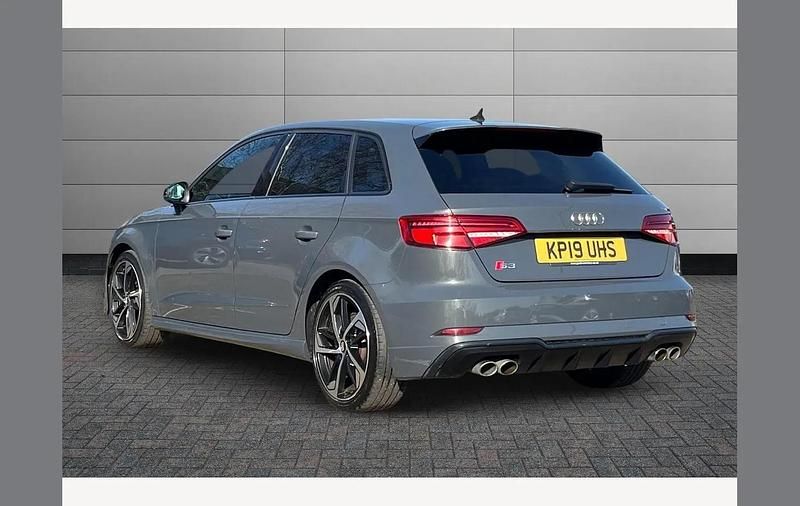 Used Audi S3 Sportback Black Edition 300 HP (220 kW) 2019 Grey Hatchback