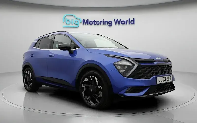 Used Kia Sportage GT-Line 265 HP (194 kW) 2023 Blue SUV