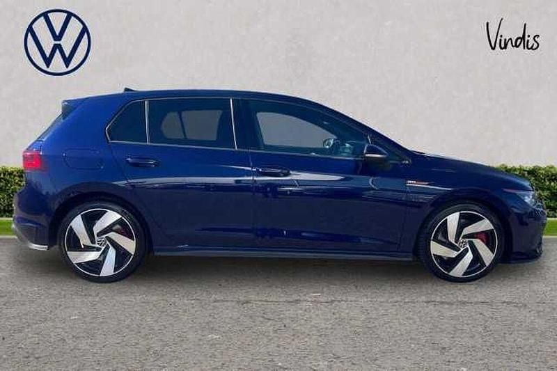 Used VW Golf VIII GTI 245 HP (180 kW) 2021 Blue Hatchback