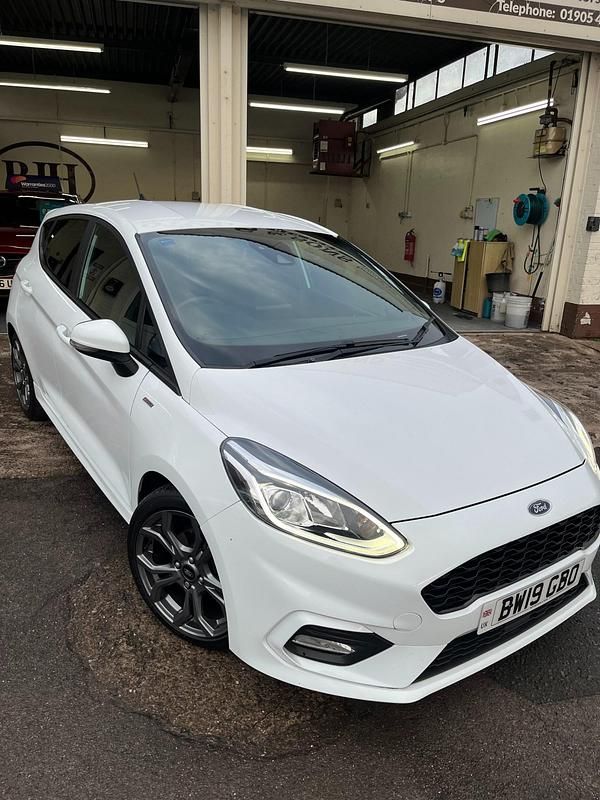 White Used 2019 Ford Fiesta ST-Line Hatchback | £9,995 (Good price) - Image 1/4