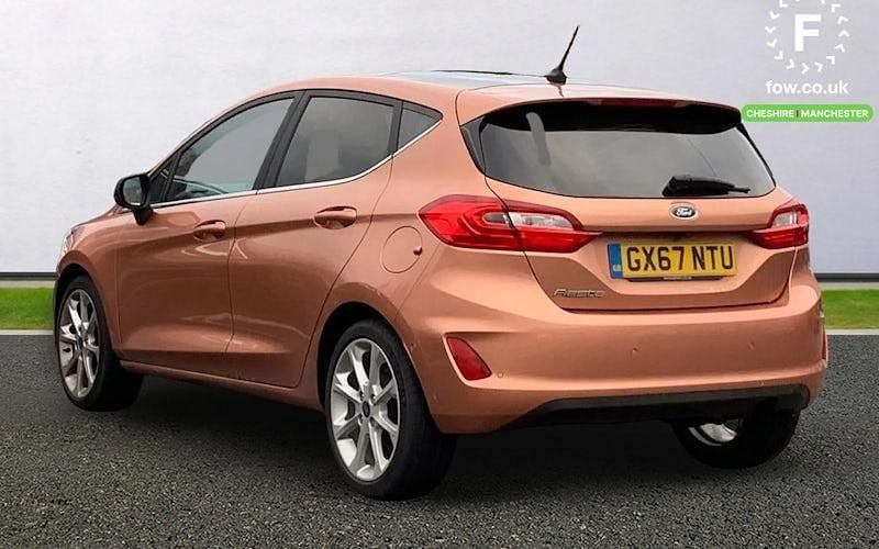Used Ford Fiesta Titanium 101 HP (74 kW) 2018 Bronze Hatchback