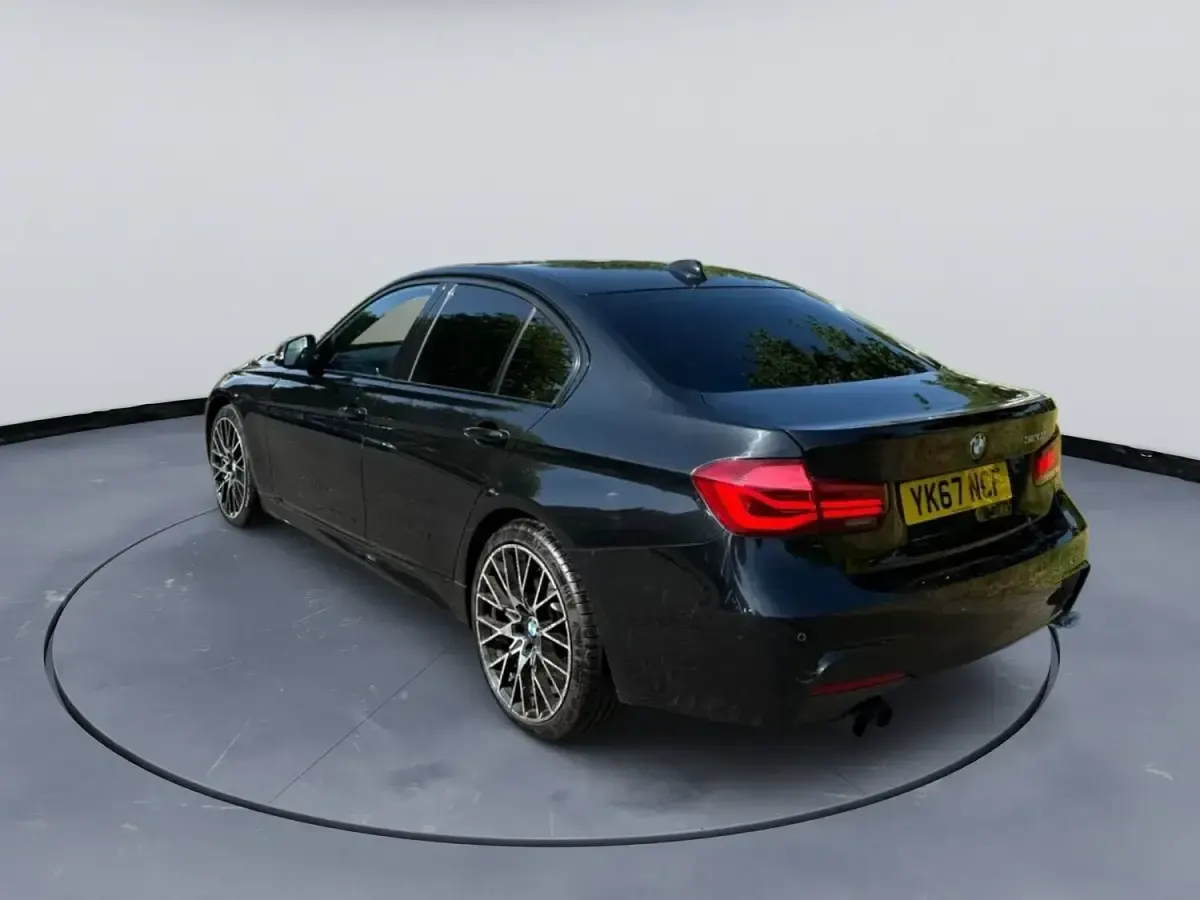 Used BMW 320 M Sport 2017 Black Sedan
