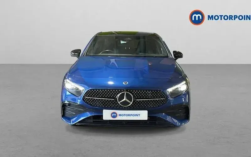 Used Mercedes A200 AMG Line Premium Plus 163 HP (119 kW) 2025 Blue Hatchback