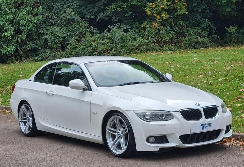 White Used 2010 BMW 320 Cabriolet M Sport Cabriolet | £6,995 (Fair price) - Image 1/4