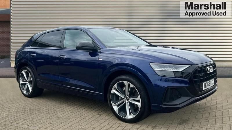 Blue Used 2020 Audi Q8 Comfort SUV | £40,176 (Super price) - Image 1/4