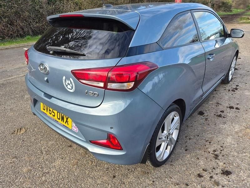Used Hyundai i20 Sport 84 HP (61 kW) 2015 Blue Coupe