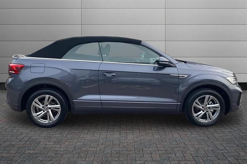New VW T-Roc Cabriolet R-line 150 HP (110 kW) 2025 Grey Cabriolet