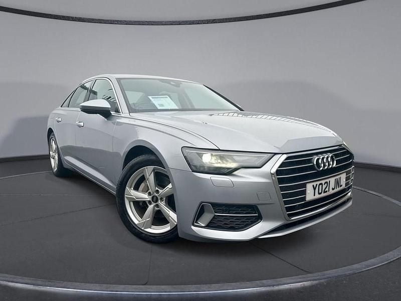 Silver Used 2021 Audi A6 Sport Sedan | £20,499 (Super price) - Image 1/4