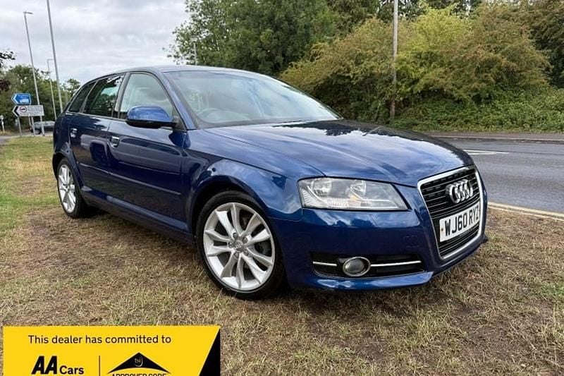 Used Audi A3 Sport 2010 Blue Hatchback