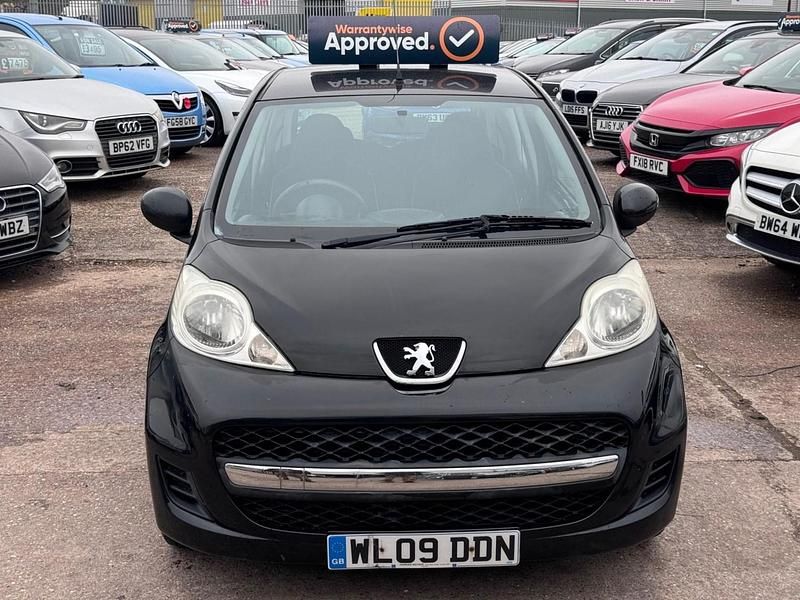 Used Peugeot 107 2009 Black Hatchback