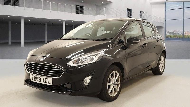 Used Ford Fiesta Zetec 2019 Black Hatchback