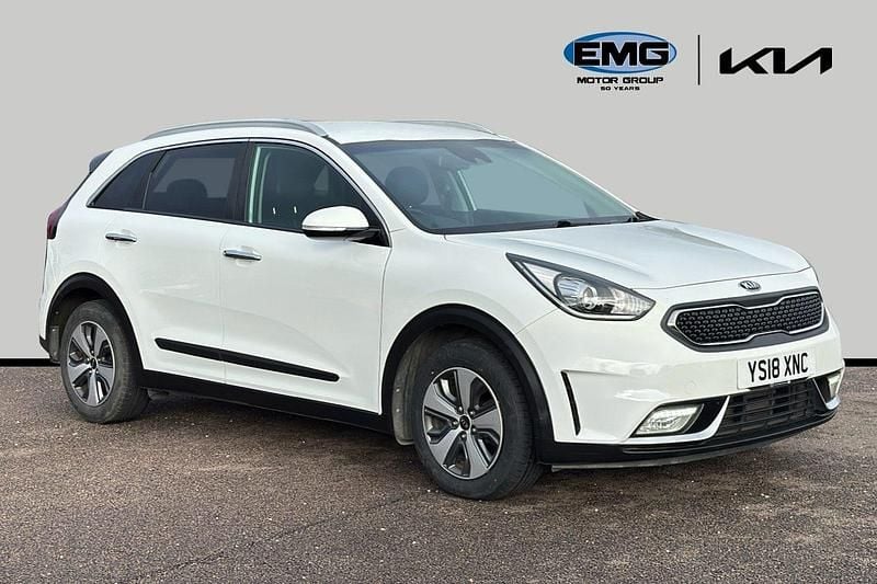 Clear white Used 2018 Kia Niro 2 SUV | £11,495 (Fair price) - Image 1/3