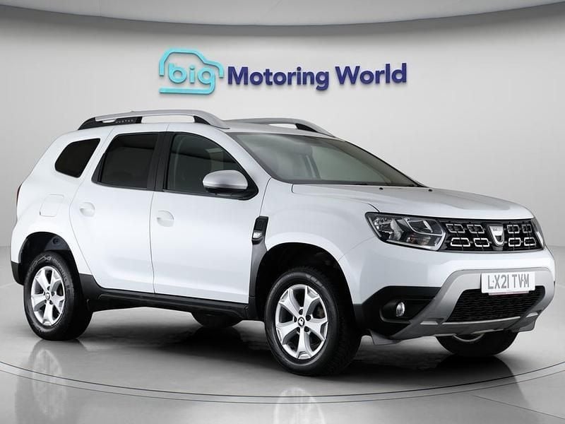 White Used 2021 Dacia Duster Comfort SUV | £8,800 (Good price) - Image 1/4
