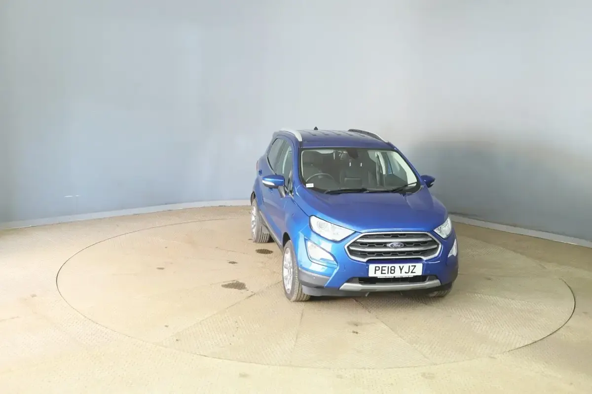 Used Ford Ecosport Titanium 2018 Blue SUV