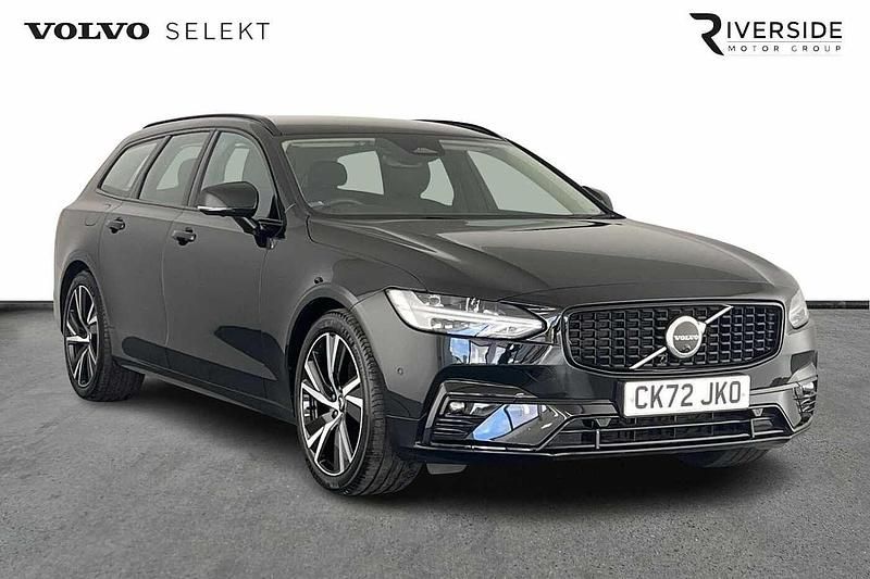 Black Used 2022 Volvo V90 Plus Estate | £26,990 (Good price) - Image 1/4