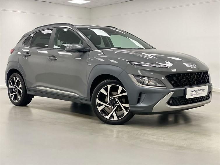 Used Hyundai Kona Premium 2022 Grey SUV