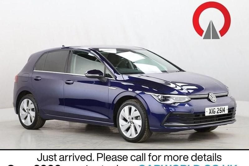 Used VW Golf VII Style 150 HP (110 kW) 2020 Blue Hatchback