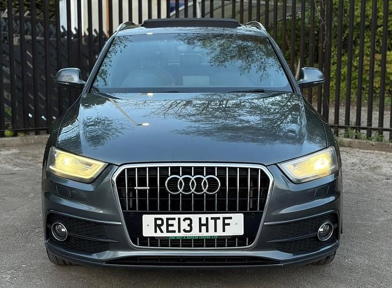 Begagnad Audi Q3 S-Line 177 HK (130 kW) 2013 Grå SUV