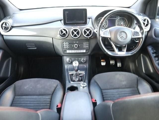 Used Mercedes B180 AMG line 109 HP (80 kW) 2015 Black MPV