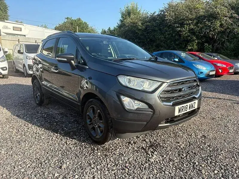 Used Ford Ecosport Zetec 125 HP (91 kW) 2018 Grey SUV