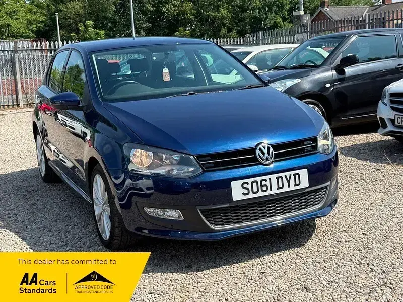 Used VW Polo SEL 105 HP (77 kW) 2011 Blue Hatchback
