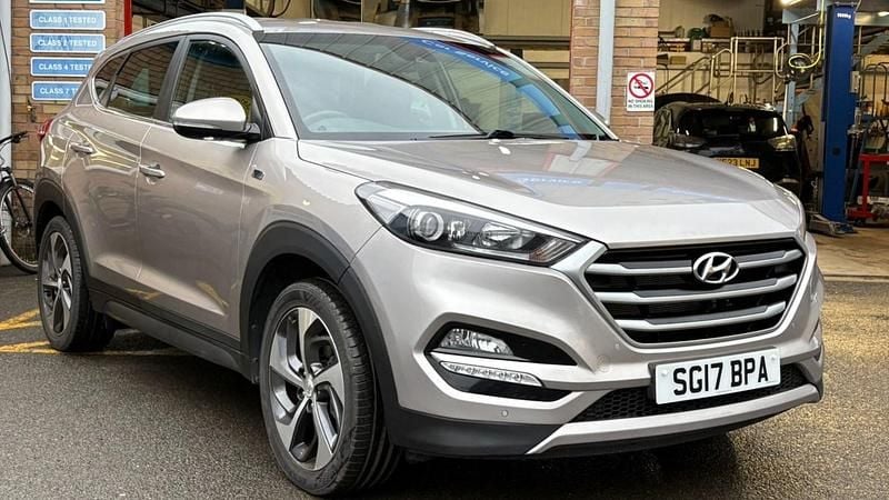Used Hyundai Tucson Edition 2017 Gold SUV
