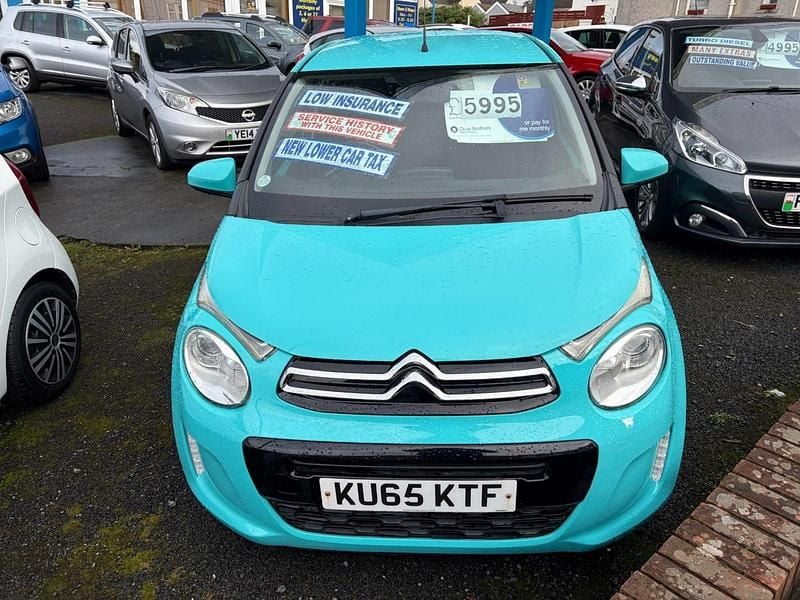 Used Citroën C1 Flair 68 HP (50 kW) 2016 Blue Hatchback