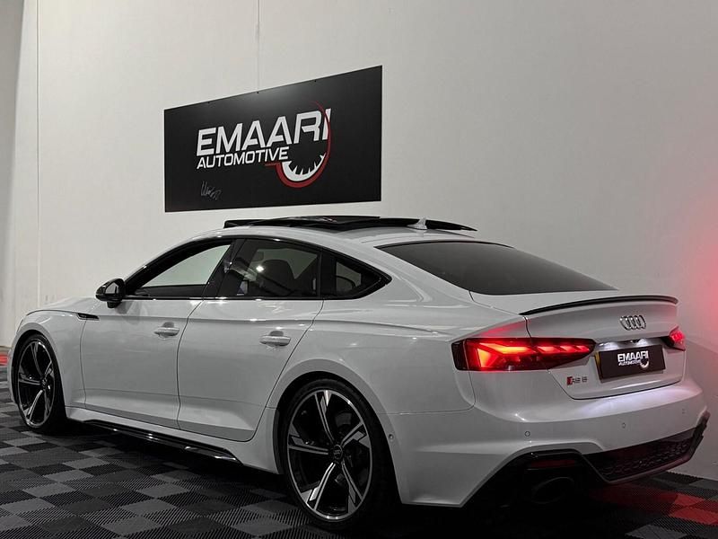 Used Audi RS5 Sportback Comfort 450 HP (330 kW) 2020 White Hatchback
