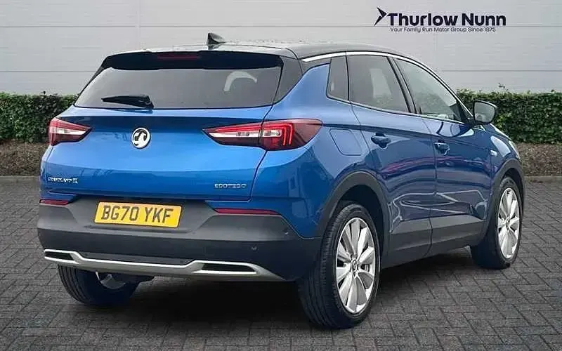 Used Vauxhall Grandland X Elite 131 HP (96 kW) 2020 Blue SUV