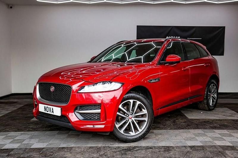 Used Jaguar F-Pace R-Sport 180 HP (132 kW) 2020 Red SUV