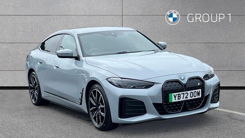 Grey Used 2023 BMW i4 M Sport Sedan | £36,875 (Good price) - Image 1/4