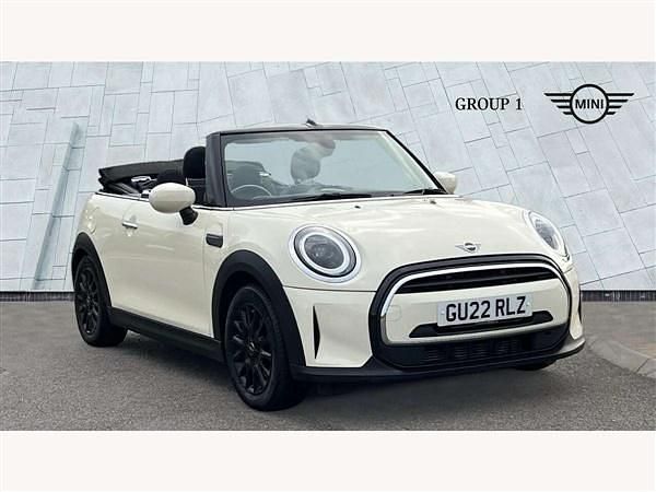 White Used 2022 Mini Cooper Cabriolet Classic Cabriolet | £15,875 (Fair price) - Image 1/4