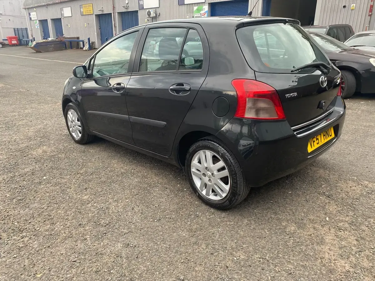 Used Toyota Yaris 2008 Black Hatchback