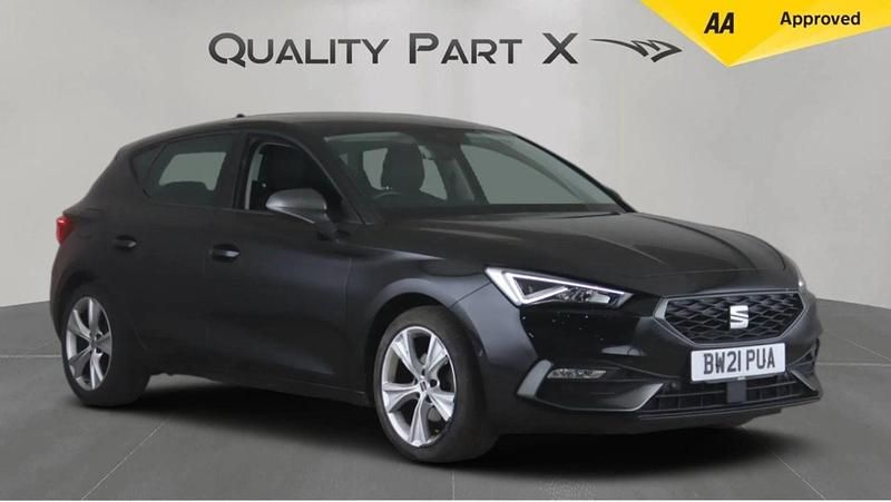 Black Used 2021 Seat Leon FR Hatchback | £12,650 (Fair price) - Image 1/4