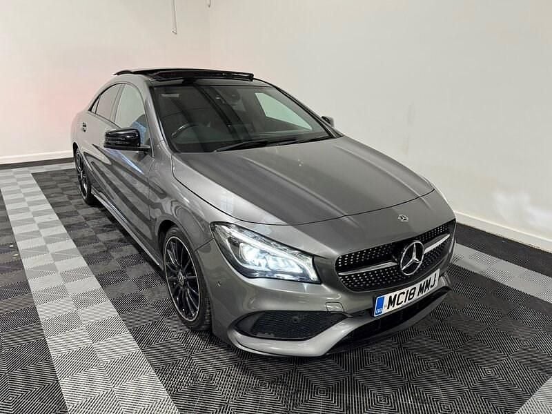 Used Mercedes CLA220 AMG line 2018 Grey Sedan