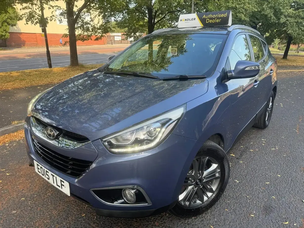 Used Hyundai ix35 SE 115 HP (84 kW) 2015 Blue SUV