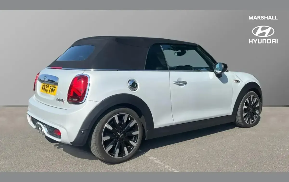 Used Mini Cooper S Cabriolet Exclusive 192 HP (141 kW) 2020 Silver Cabriolet