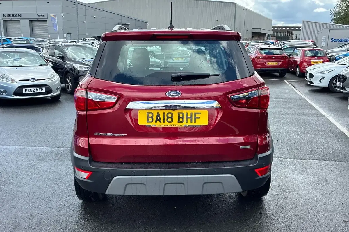 Used Ford Ecosport Titanium 2018 Red SUV